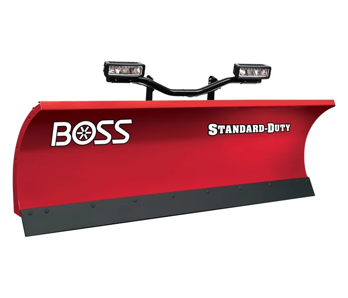 Boss Standard Duty straight blade snow plow