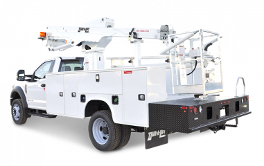 Dur-a-lift dcp-cable-placer bucket truck